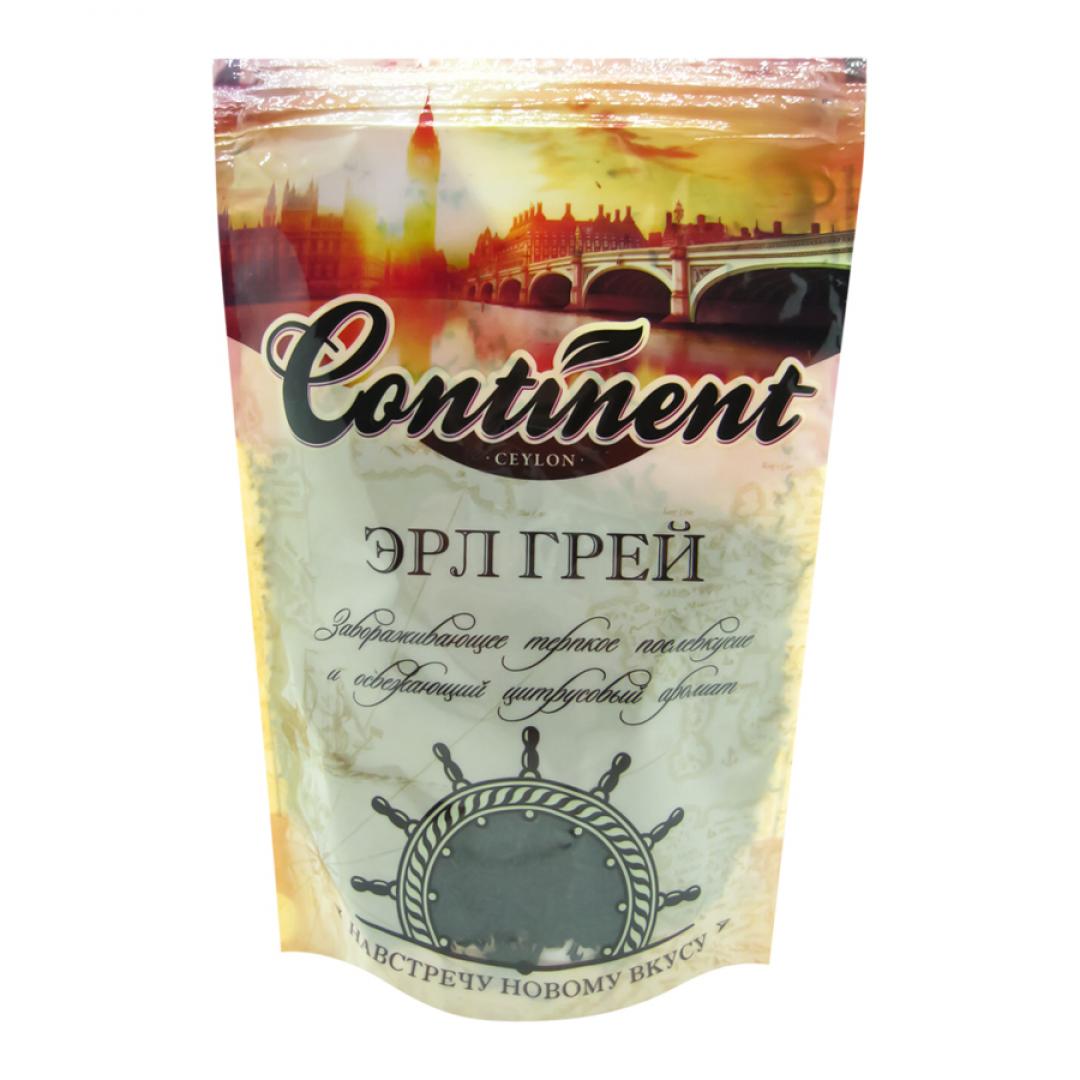 Чай черный цейлонский Эрл Грей (earl grey tea) Continent Ceylon  Континент Цейлон 80г