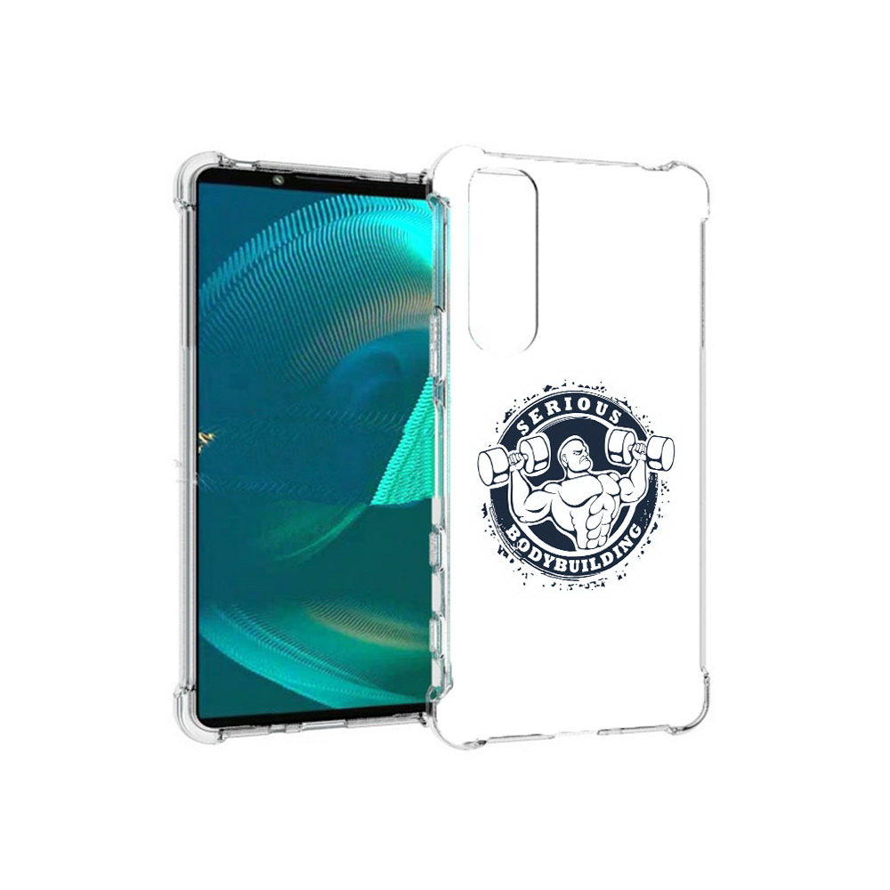 

Чехол MyPads Tocco для Sony Xperia 5 III бодибилдинг воля к победе (PT172137.231.231), Прозрачный, Tocco