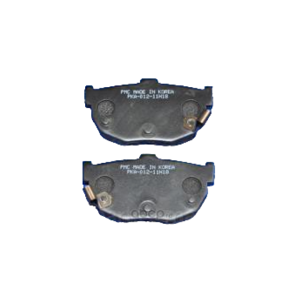 Тормозные колодки PARTS-MALL задние дисковые pka012