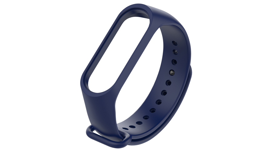 

Ремешок Silicone Strap для Xiaomi Mi Band 7 темно-синий, Silicone Strap Mi Band 7