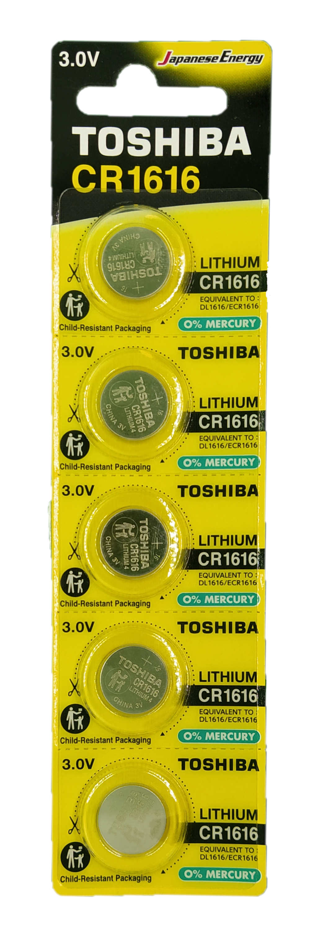 Батарейки Toshiba CR1616 литиевые  Special 