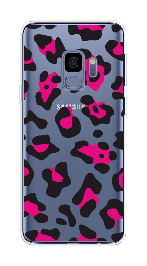 

Чехол на Samsung Galaxy S9 "Pink cow spots", Черный;розовый, 25750-1