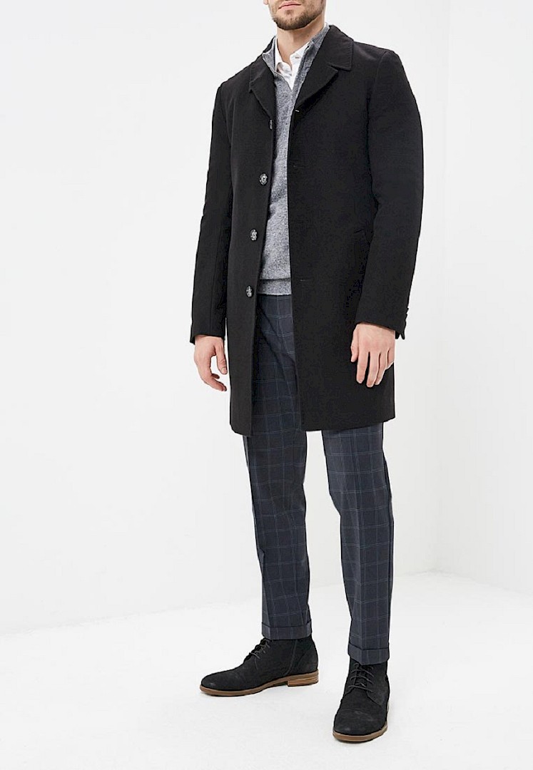 

Пальто мужское Berkytt 107/1 К.2 черное 92/176, Черный, 107/1 К.2