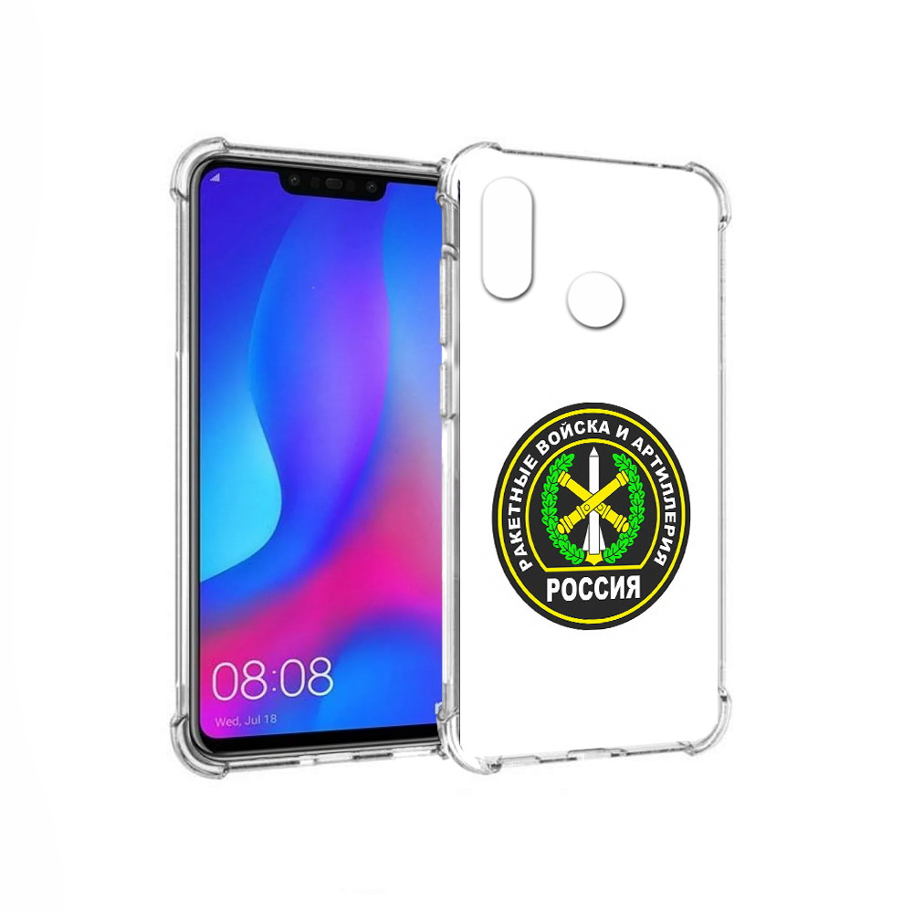 Чехол MyPads Tocco для Huawei Nova 3 артиллерия (PT115710.27.225)
