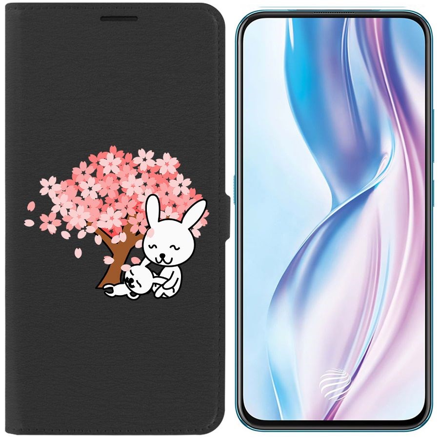 Чехол-книжка Eco Book для Vivo V17 Pro Кролики