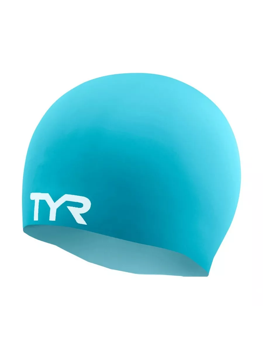 

Шапочка для плавания TYR Wrinkle Free Silicone Cap, LCS-441, голубой, силикон