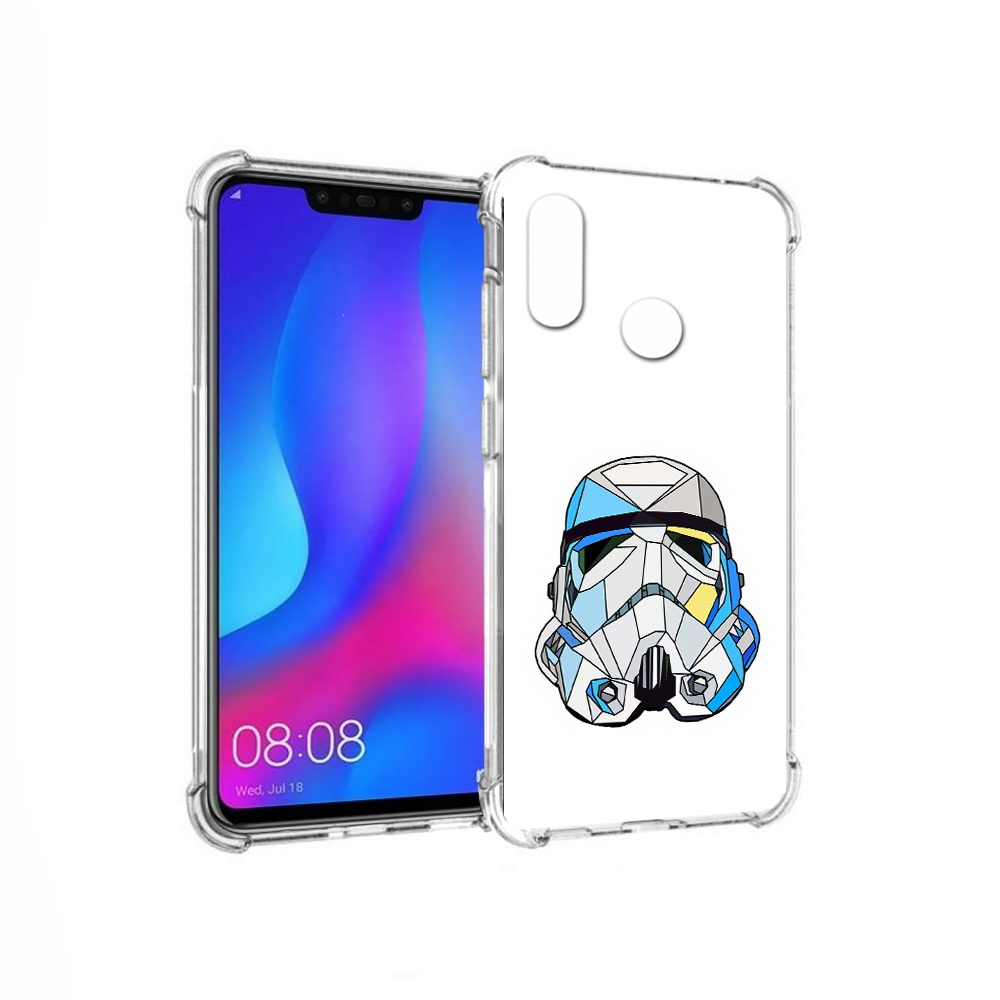 

Чехол MyPads Tocco для Huawei Nova 3 star wars дарт вейдер (PT115710.27.22), Прозрачный, Tocco