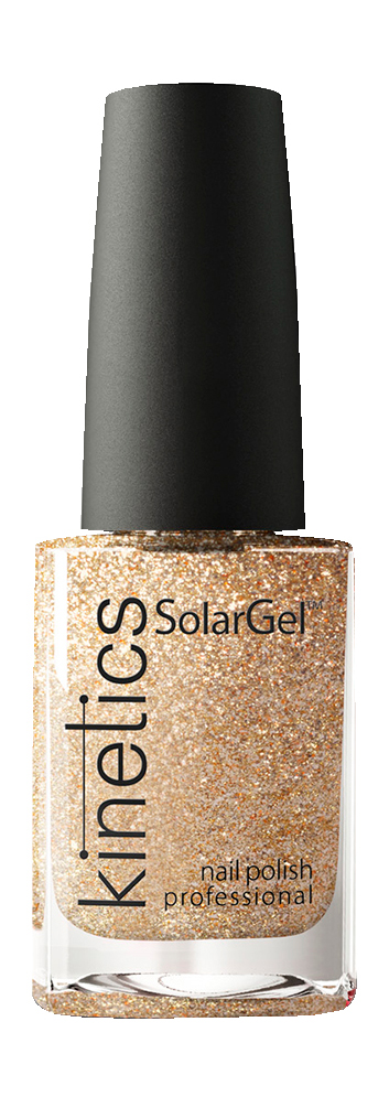 фото Лак для ногтей профессиональный kinetics solargel polish, 15 мл, 521 goal digger