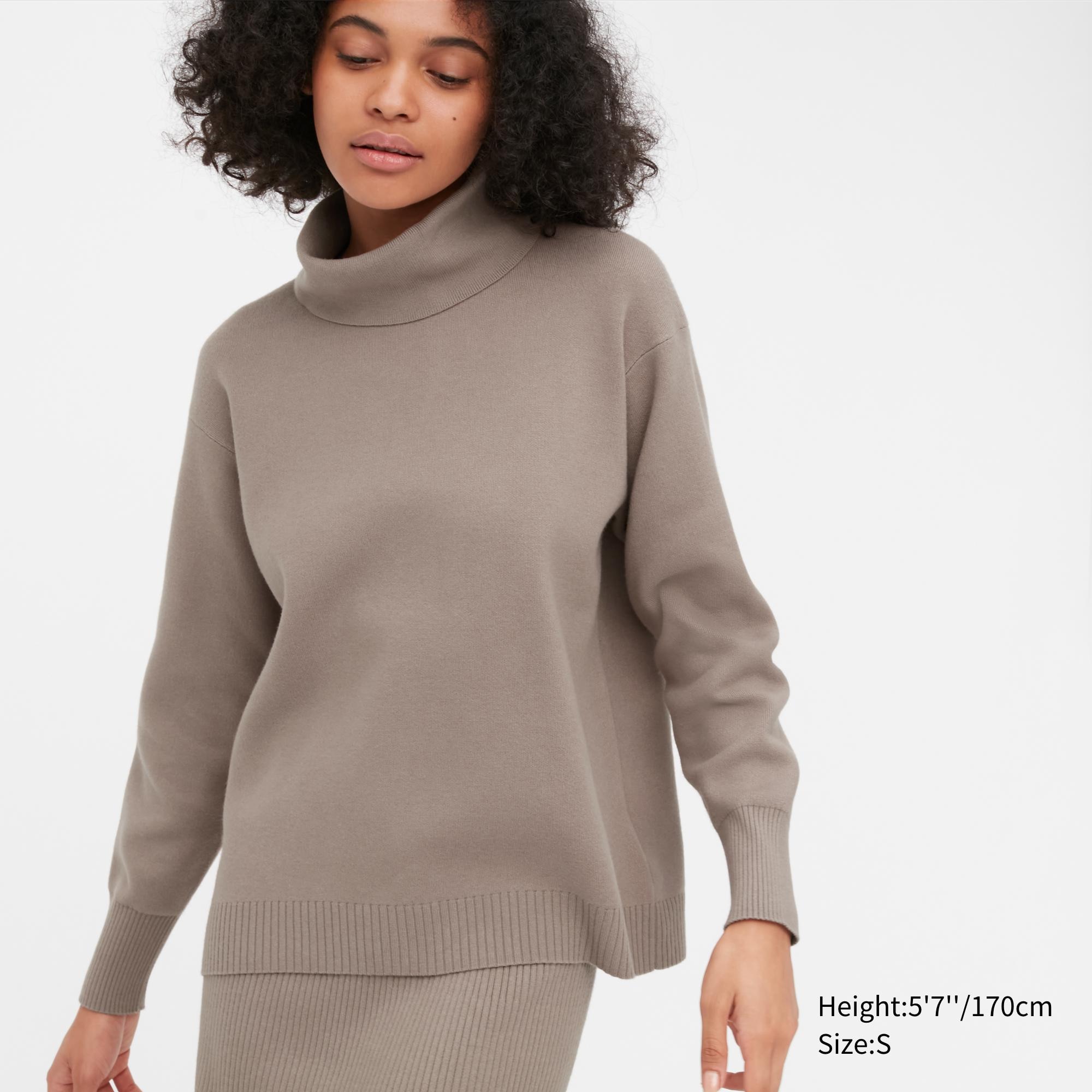 

Водолазка женская UNIQLO 450630COL32 бежевая L (доставка из-за рубежа), 450630COL32