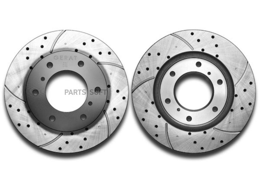 

Тормозной диск Gerat DSK-F037W (передний) Perfomance 2шт., DSK-F037W
