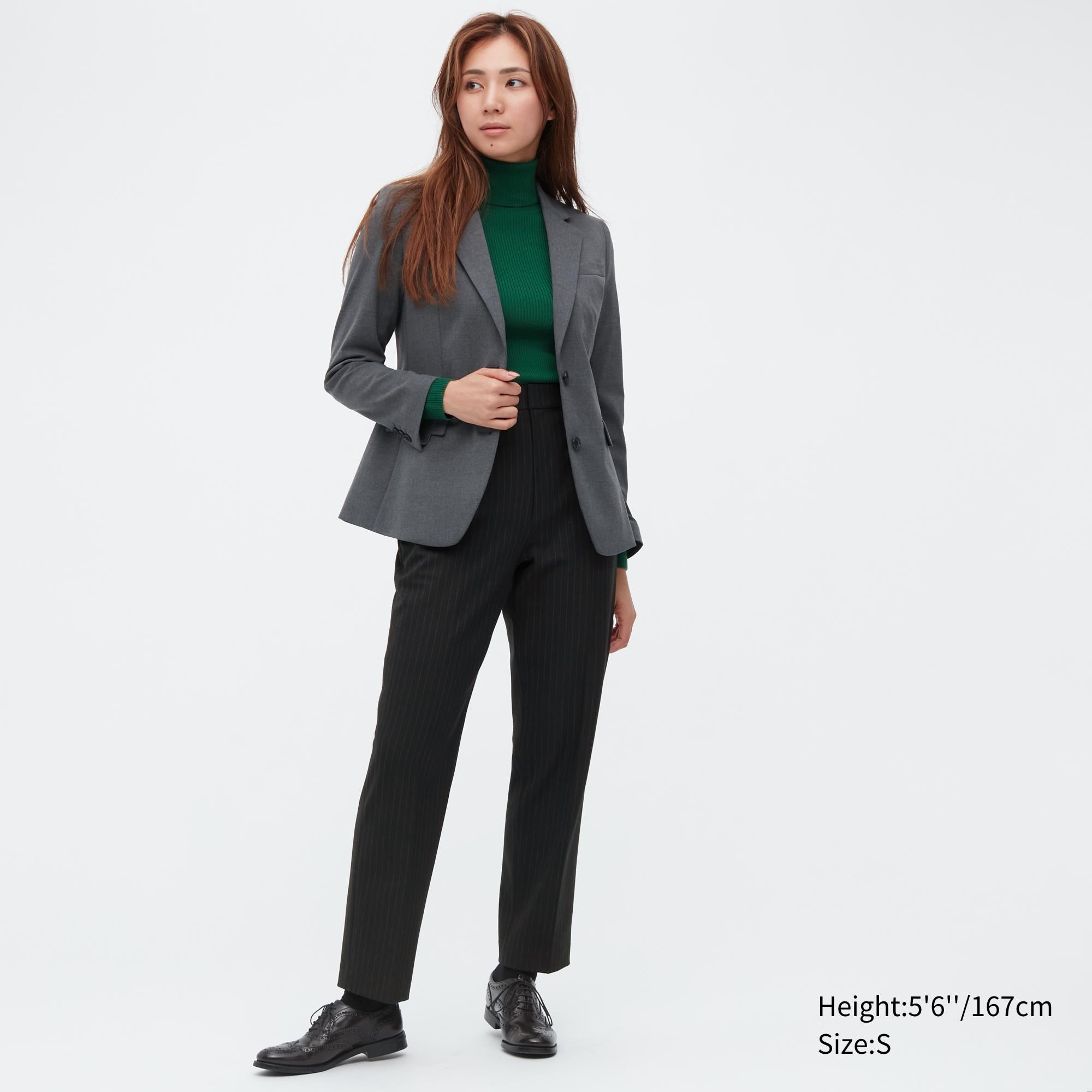 

Брюки женские UNIQLO 455788COL69 синие 2XL (доставка из-за рубежа), 455788COL69