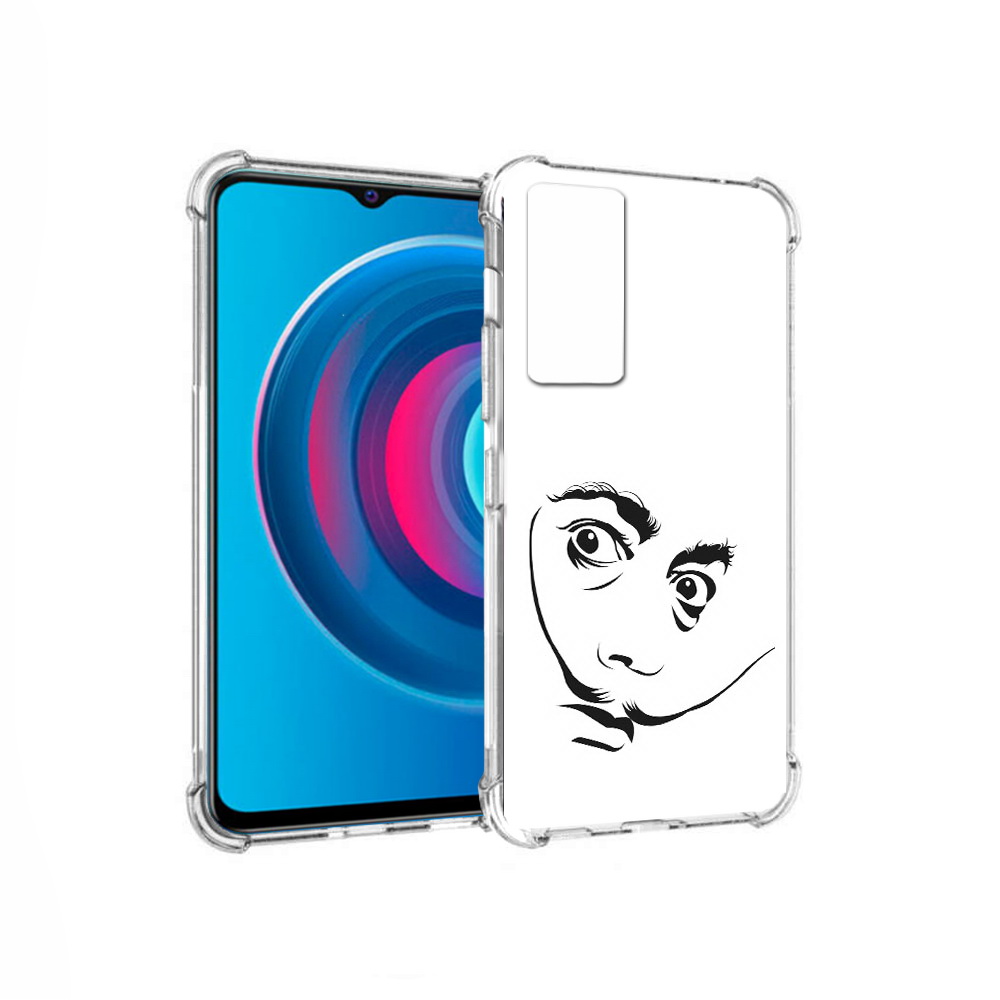 

Чехол MyPads Tocco для Vivo Y74s мужчина с длинными усами (PT224892.430.487), Прозрачный, Tocco