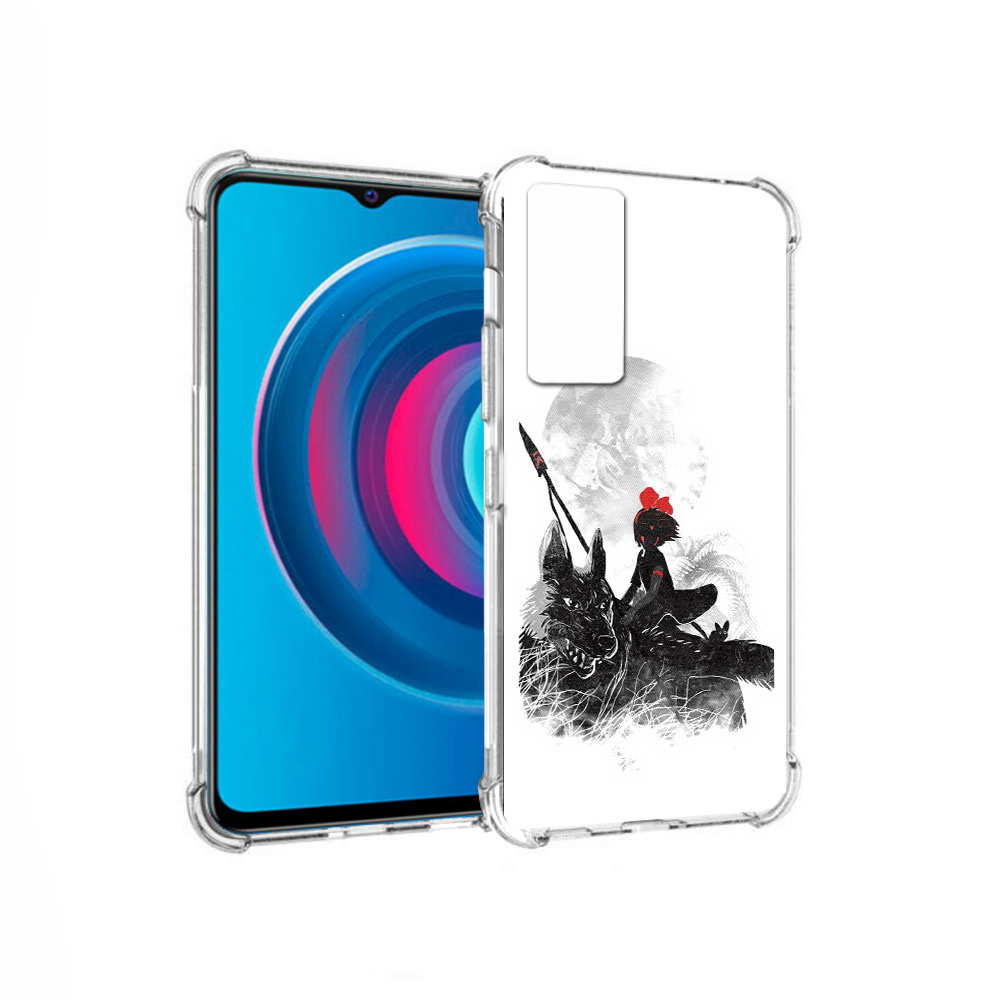 

Чехол MyPads Tocco для Vivo Y74s мононоке (PT224892.430.481), Прозрачный, Tocco