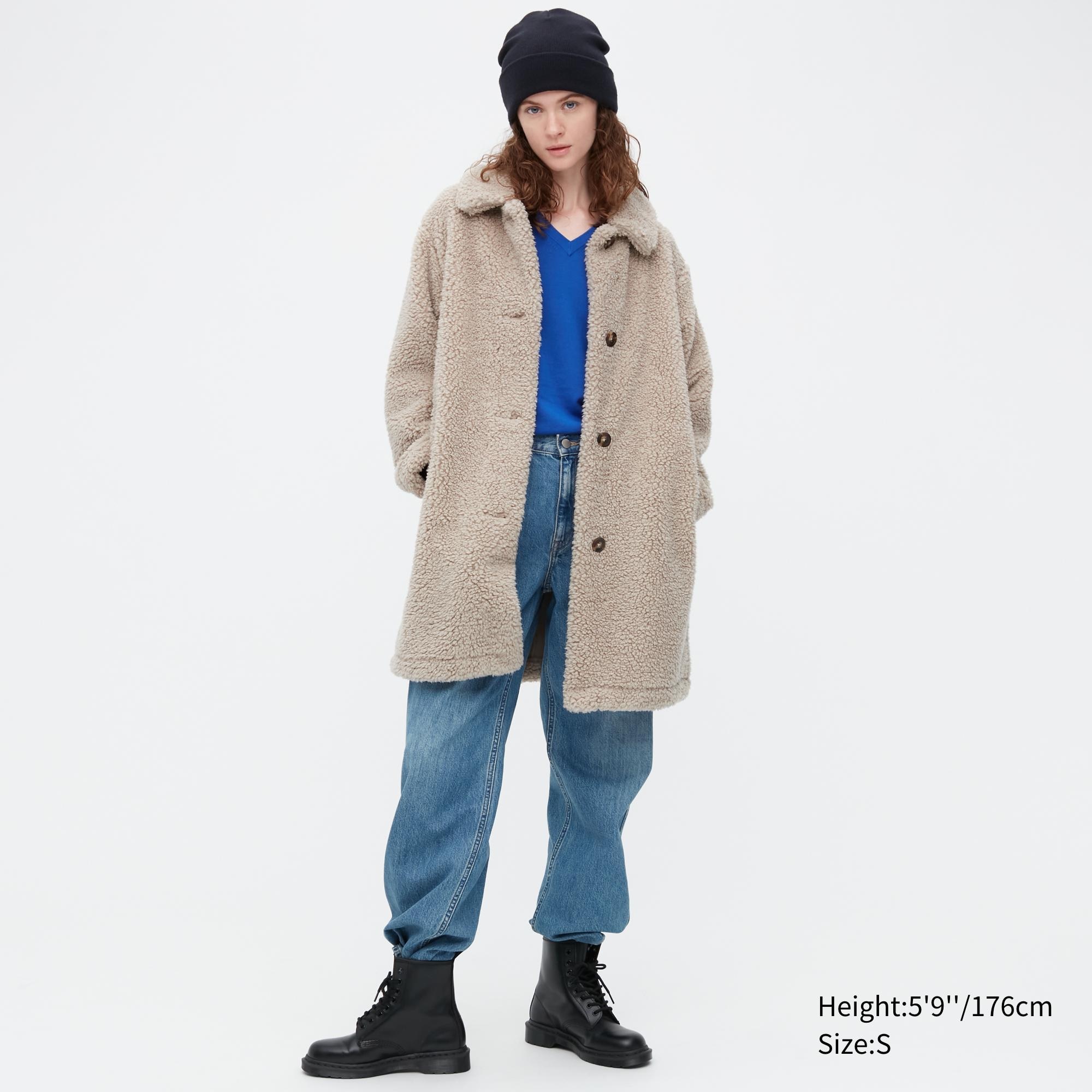 

Пальто женское UNIQLO 449764COL30 бежевое 2XL (доставка из-за рубежа), 449764COL30