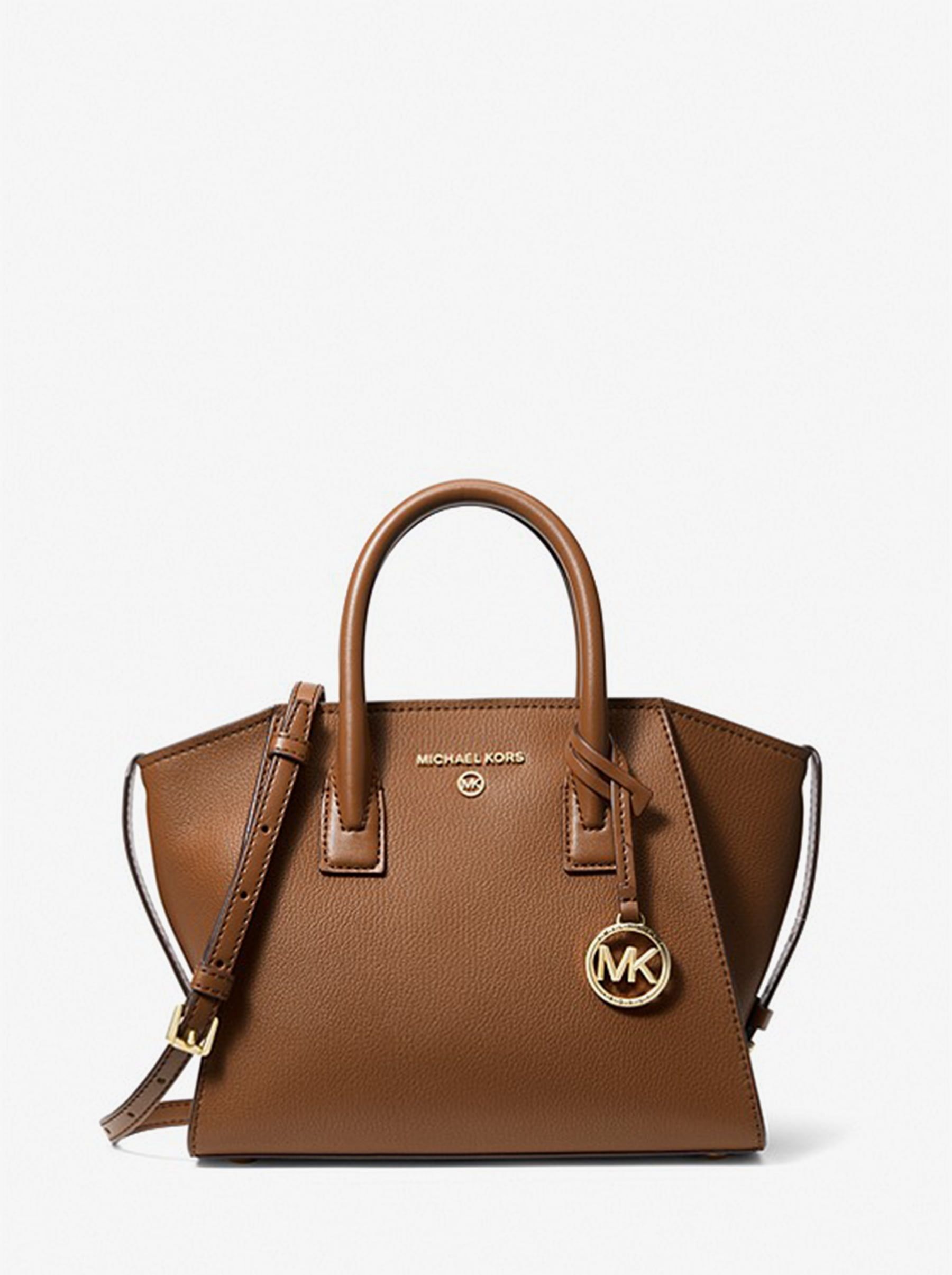 

Сумка женская Michael Kors Avril_B00678 коричневая;золотистая, Черный, Avril_B00678