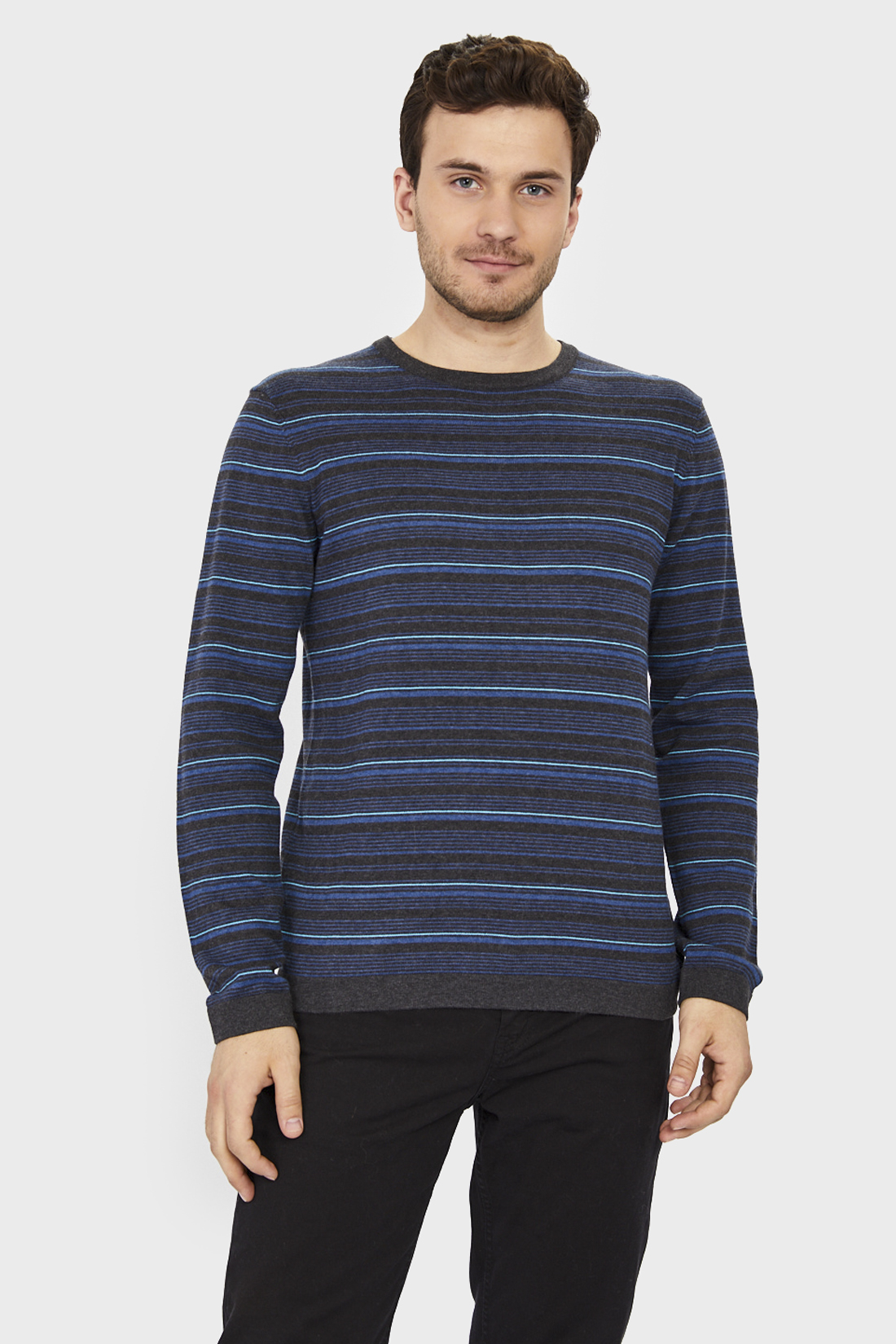 

Джемпер мужской Baon B631529 синий 3XL