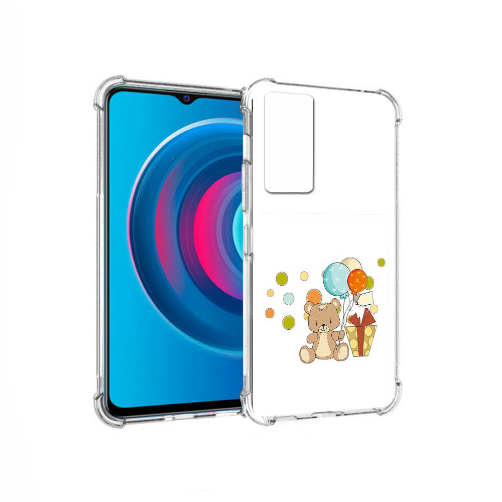 

Чехол MyPads Tocco для Vivo Y74s медвеженок с подарком (PT224892.430.470), Прозрачный, Tocco