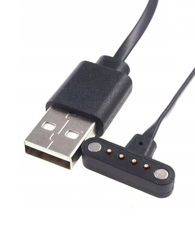 

Зарядное устройство rostest-plus для смарт часов Lemfo, USB кабель для часов Lemfo Lem X (4pin магнитный)