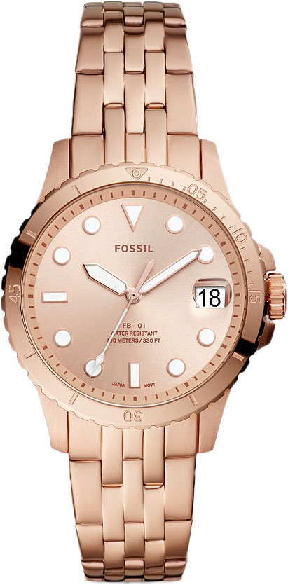 фото Наручные часы женские fossil es4748 золотистые