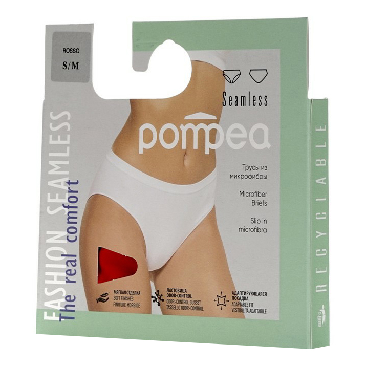 

Трусы женские Pompea красные S/M, Красный