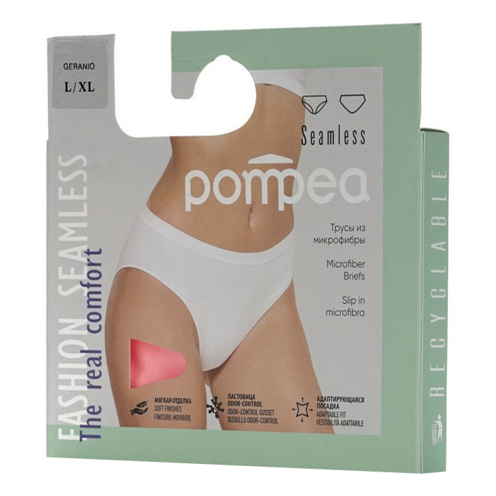 

Трусы женские Pompea розовые L/XL, Розовый