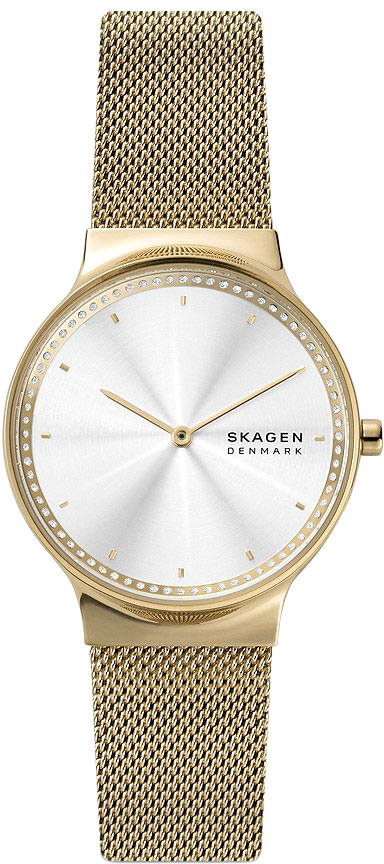 фото Наручные часы женские skagen skw3027 золотистые