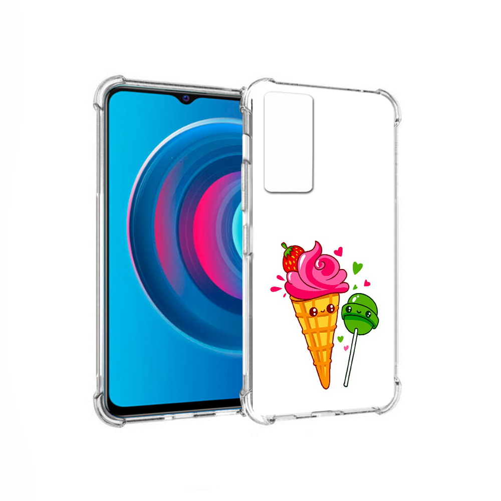 

Чехол MyPads Tocco для Vivo Y74s Вкусняшки (PT224892.430.45), Прозрачный, Tocco