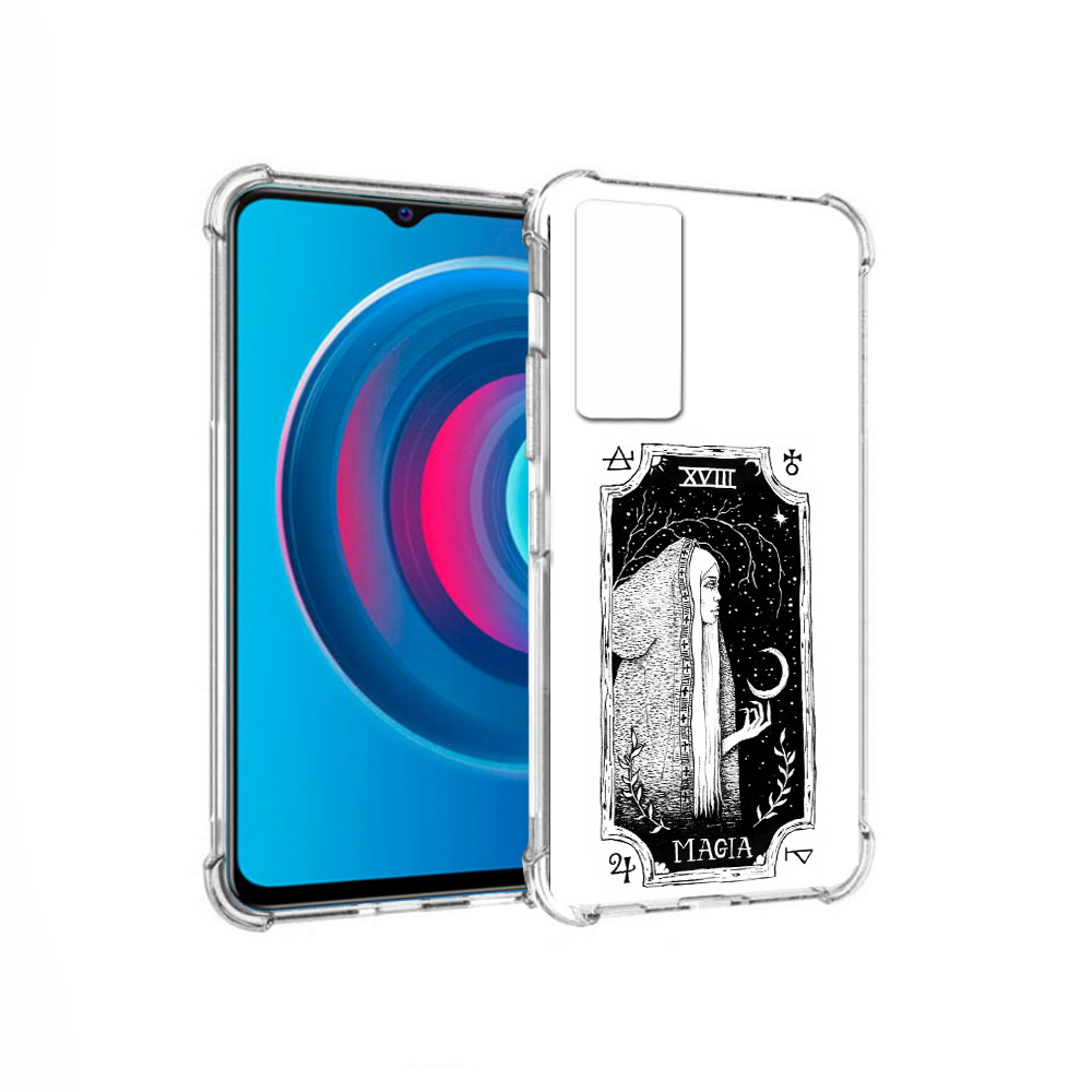 

Чехол MyPads Tocco для Vivo Y74s лунная магия (PT224892.430.447), Прозрачный, Tocco
