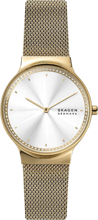 фото Наручные часы женские skagen skw1148 золотистые