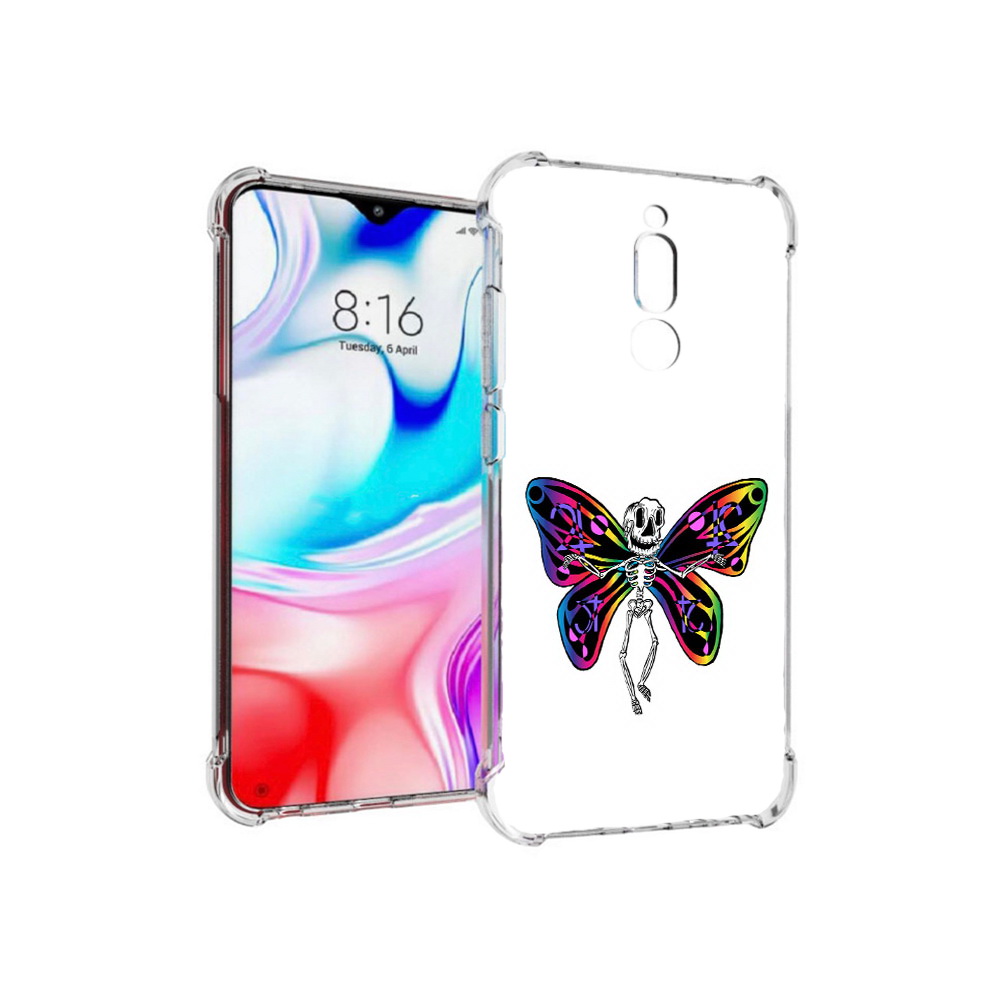 

Чехол MyPads Tocco для Xiaomi Redmi 8 эффект бабочки (PT138911.300.701), Прозрачный, Tocco