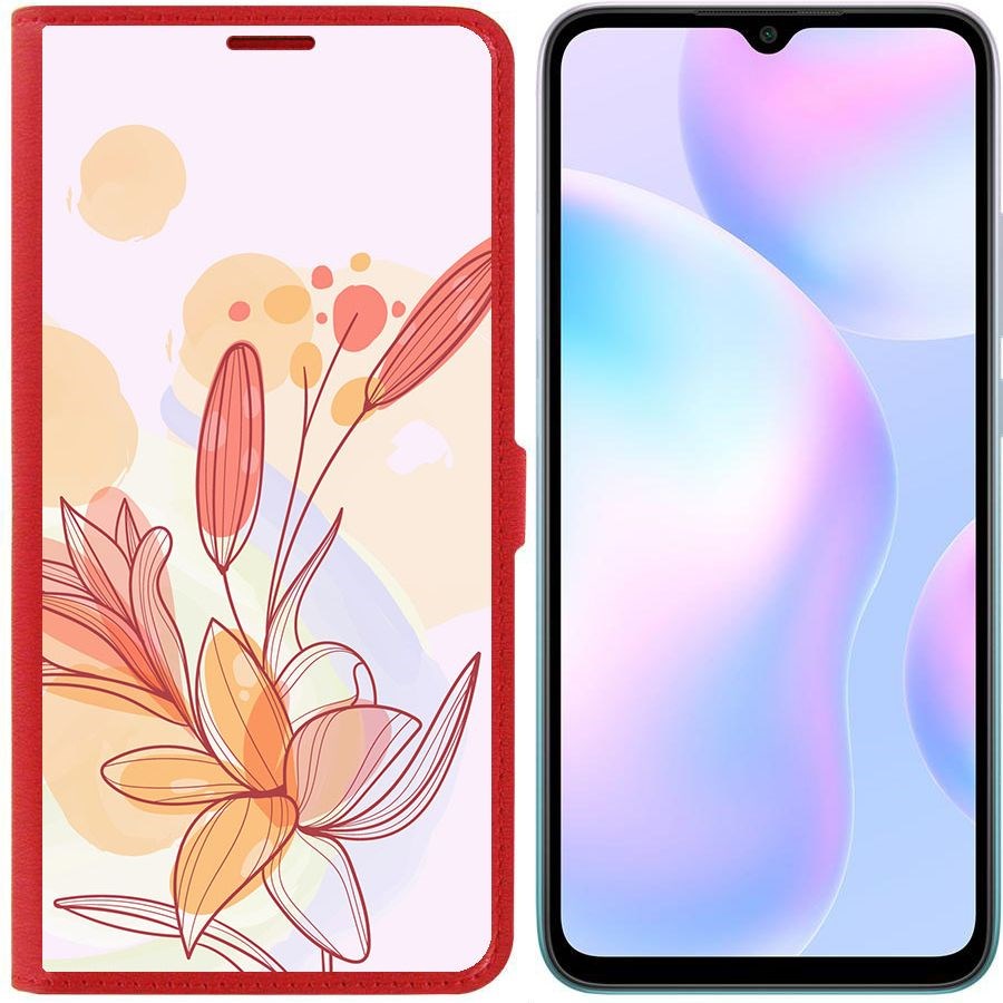 Чехол-книжка Eco Book для Xiaomi Redmi 9A Фантазия