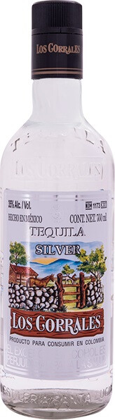

Текила Los Corrales Silver, 0.7 л, Серебряная