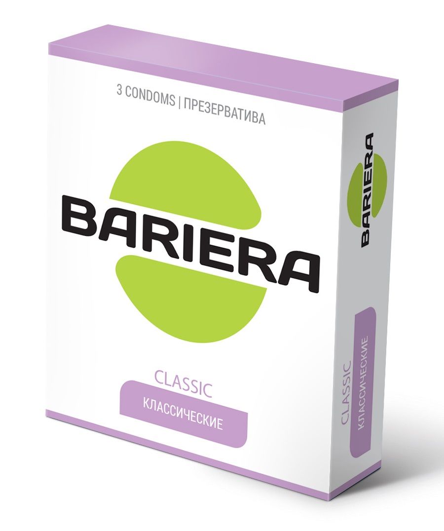 Купить 203618, Классические презервативы Bariera Classic 3 шт.