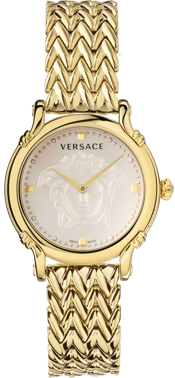 фото Наручные часы женские versace vepn00520 золотистые