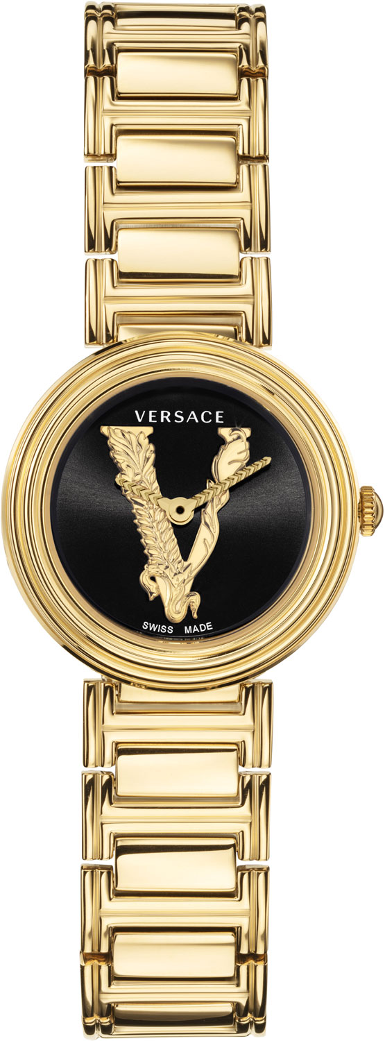 фото Наручные часы женские versace vet300921 золотистые