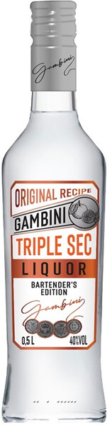 

Ликер KVKZ, "Gambini" Triple Sec, 0,5 л