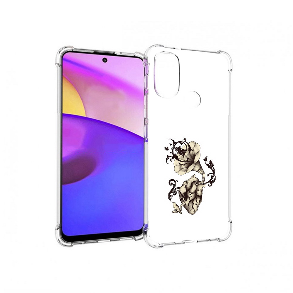 

Чехол MyPads Tocco для Motorola Moto E30 Граммофон (PT227074.357.55), Прозрачный, Tocco