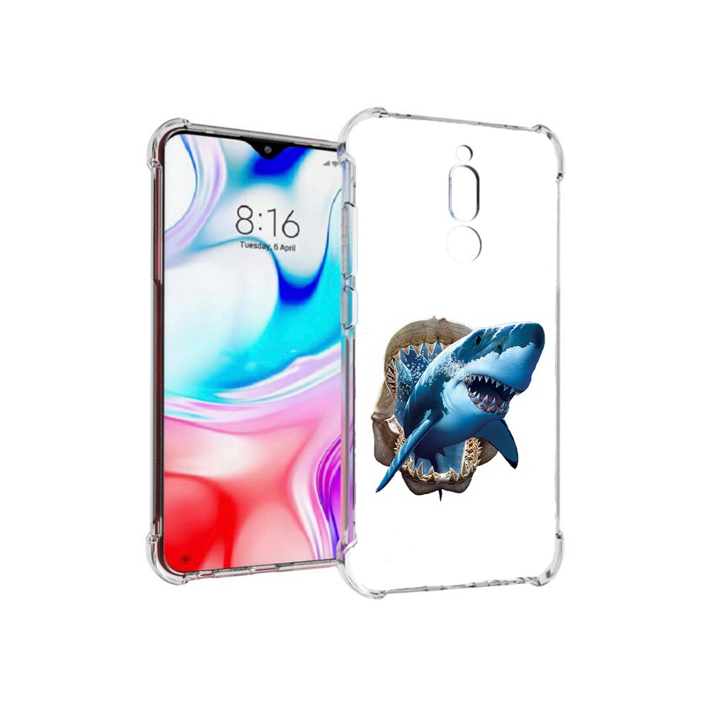 

Чехол MyPads Tocco для Xiaomi Redmi 8 челюсти (PT138911.300.675), Прозрачный, Tocco