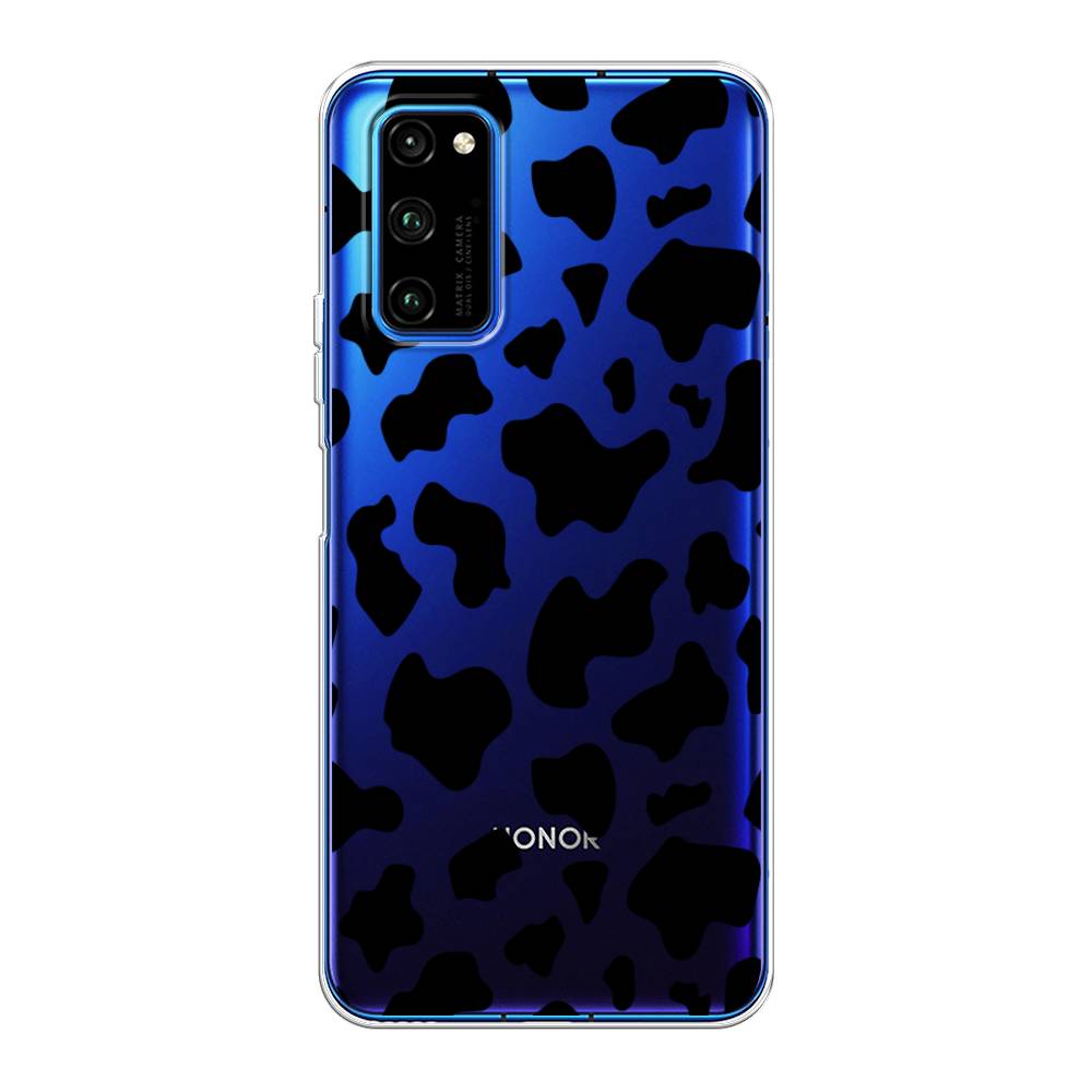 

Чехол Awog на Huawei Honor V30 Pro "Пятна коровы черные", Черный, 611450-2