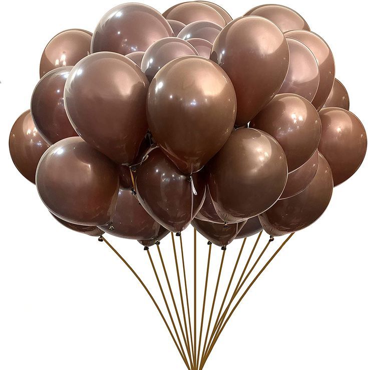 Купить Воздушные шары латексные, Набор воздушных шаров Up&Up 30 см. 100 шт., коричневый 989565-96,