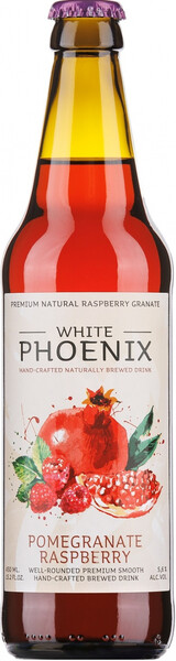 

Сидр Cider House, "White Phoenix" Pomegranate & Raspberry, Mead, 0,45 л