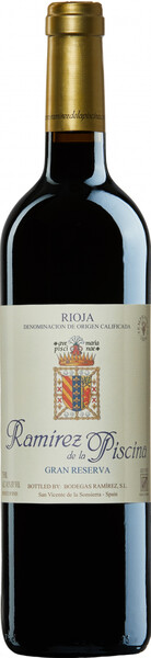 

Вино Ramirez de la Piscina, Gran Reserva, Rioja DOCa, 2014, 0,75 л