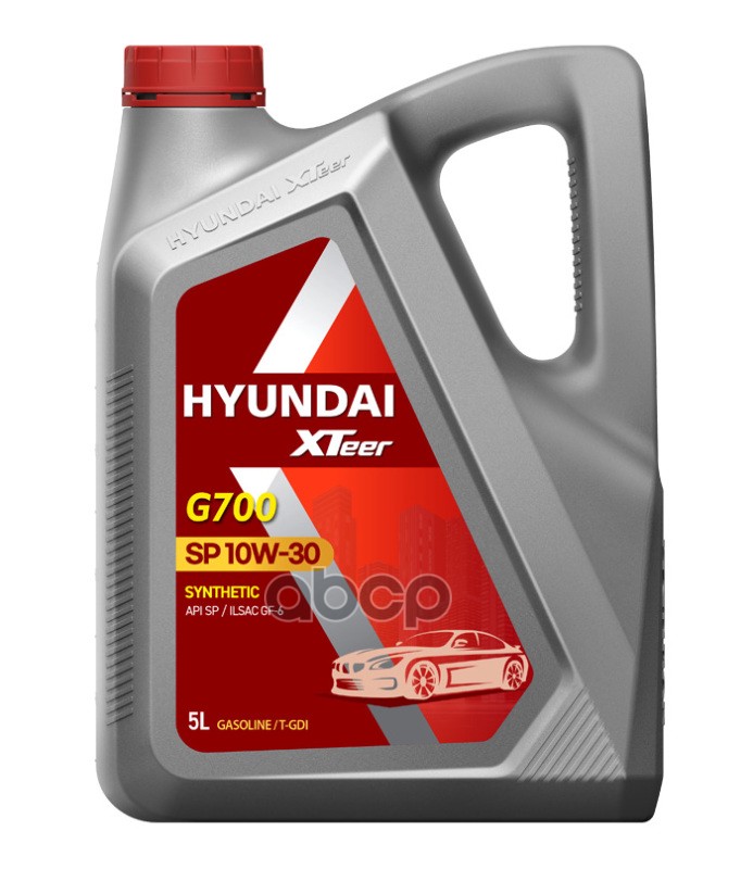 Моторное масло HYUNDAI Xteer Gasoline G700 10W30 SP 5л