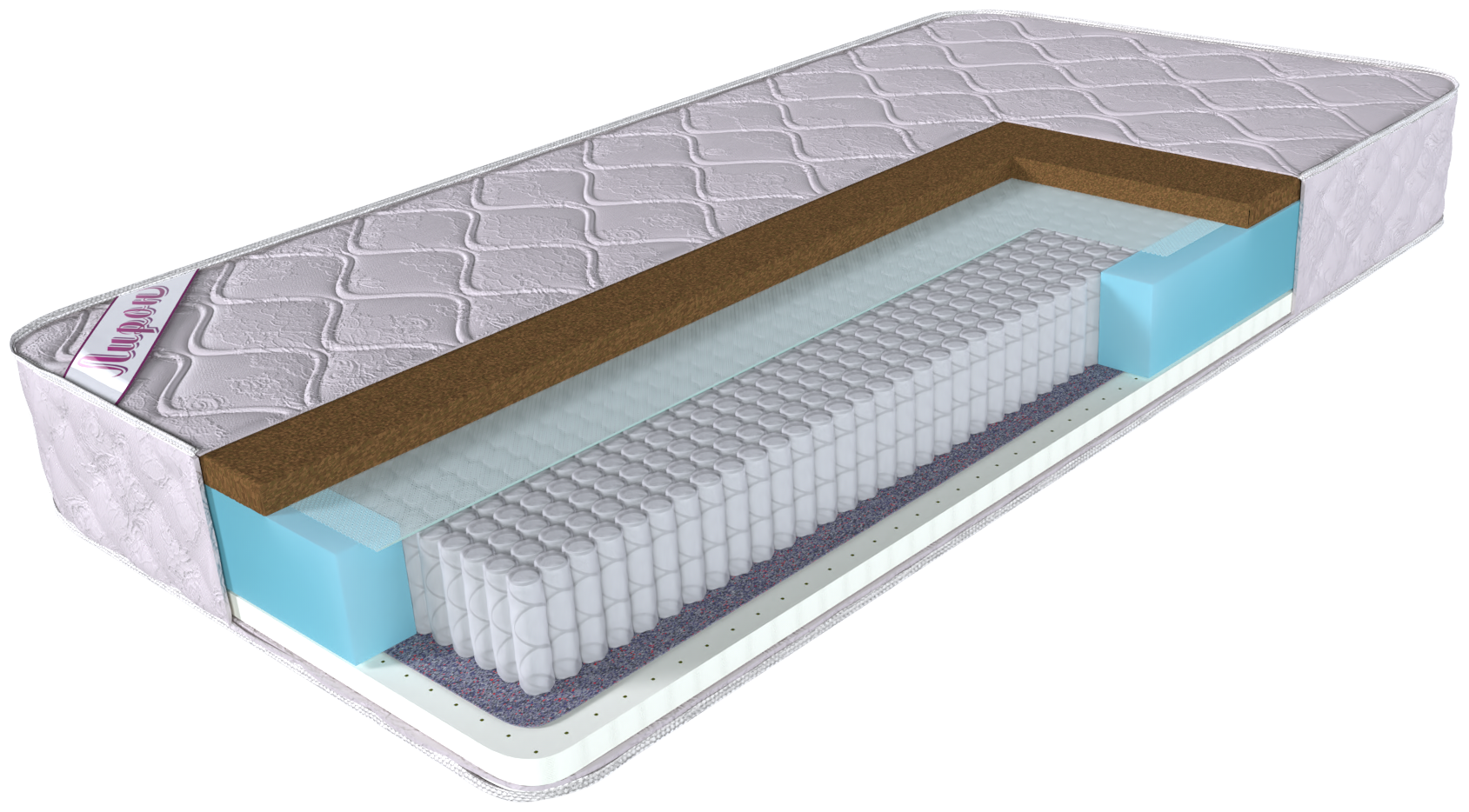 

Матрас Matrasliron Каприз 160х190x20, Белый, Каприз
