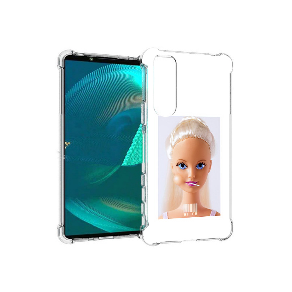 

Чехол MyPads Tocco для Sony Xperia 5 III барби (PT172137.231.226), Прозрачный, Tocco