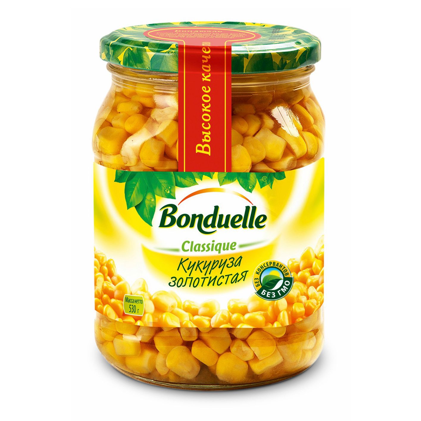 

Кукуруза Bonduelle золотистая в зернах 530 г