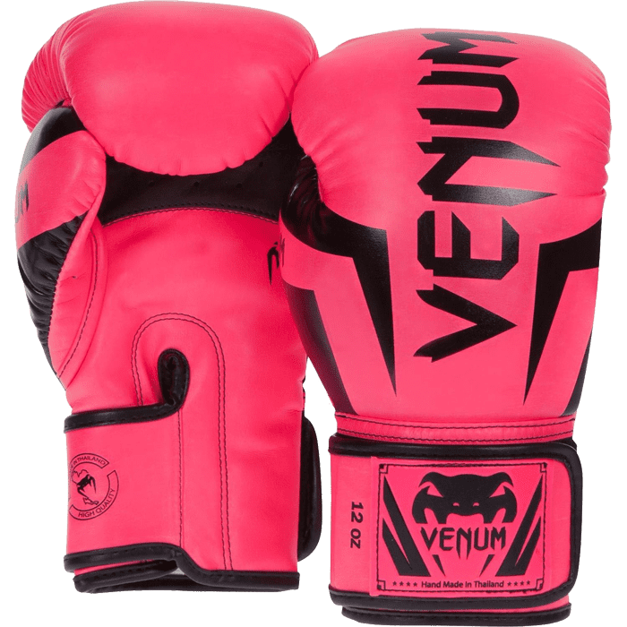 

Боксерские перчатки Venum Elite розовый - 14 унций, VENUM-1392
