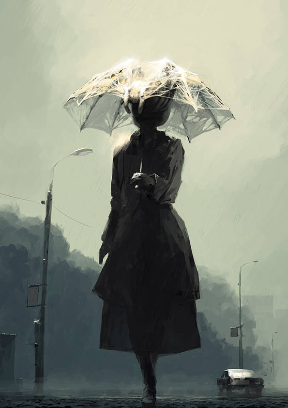 

Большой постер на стену Umbrella 60х90 см без рамы, AAUMBRELLA