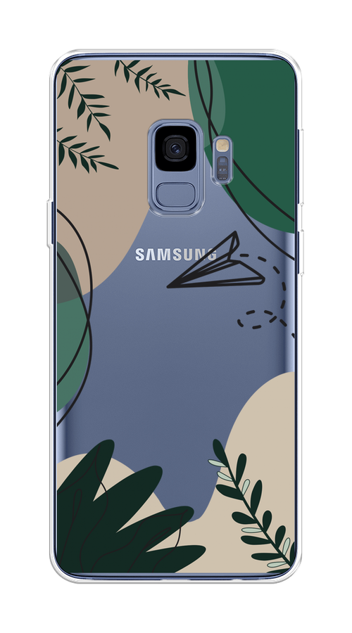 

Чехол на Samsung Galaxy S9 "Secret Garden", Зеленый;бежевый;черный, 25750-1