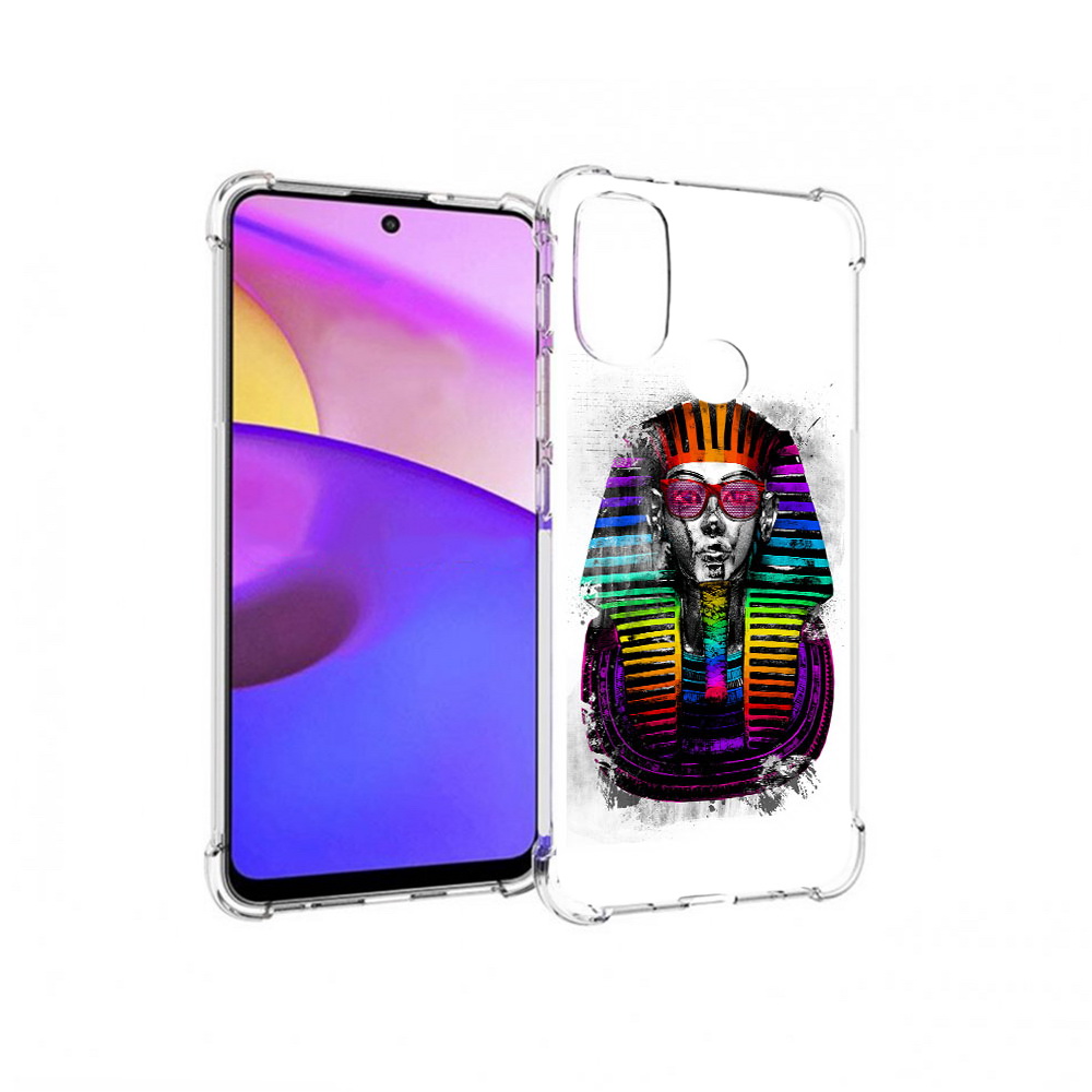 

Чехол MyPads Tocco для Motorola Moto E30 модная богиня (PT227074.357.479), Прозрачный, Tocco
